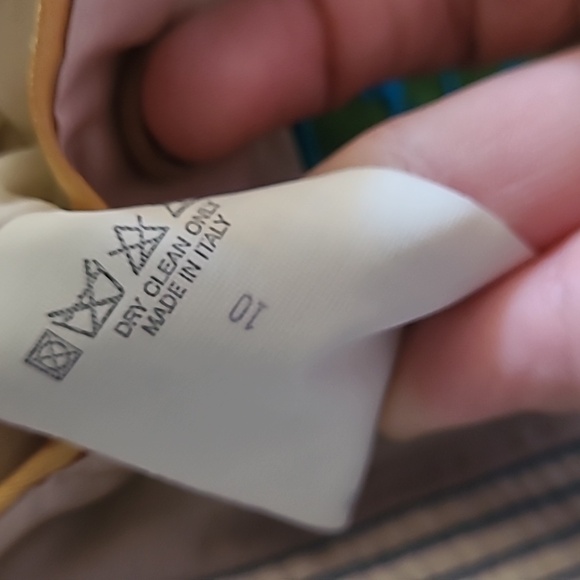 ETRO Mens 50R EU/40R US Seersucker Blazer Jacket Sport Coat Striped Blue White - Picture 7 of 8